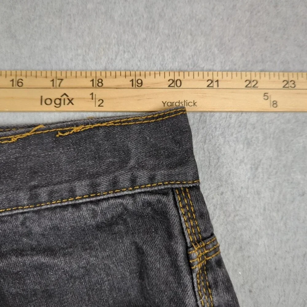 Coogi Jeans Mens 42x34 (Actual 40x32) Black Embroidered Baggy Hip Hop Y2K - Picture 6 of 11